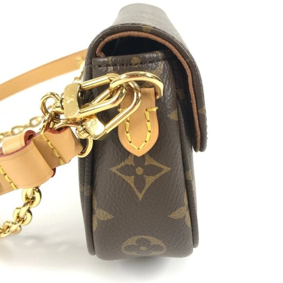 LOUIS VUITTON M81911 Monogram Wallet on Chain Ivy Clutch 3-way bag Shoulder Bag - Picture 10 of 14